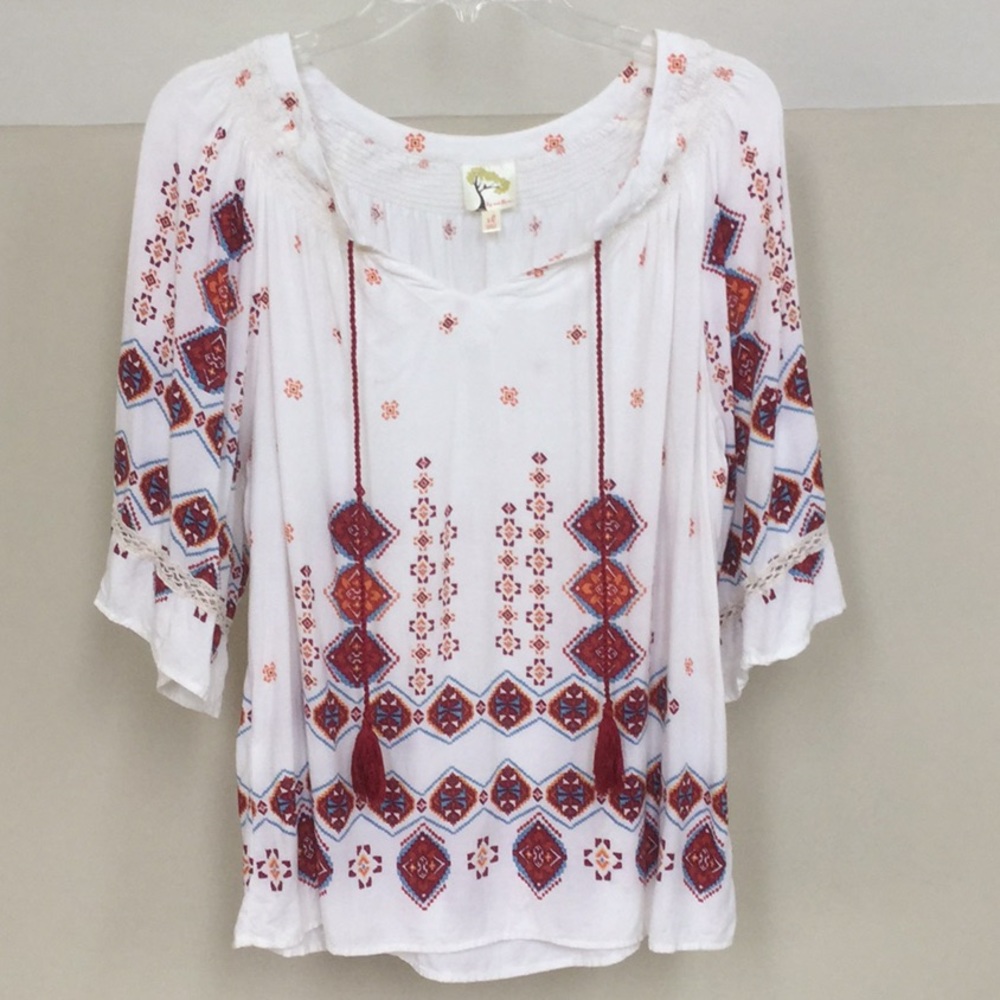 Boho top by Fig and Flower